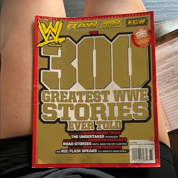 WWE Other - WWE Magazine - 300 Greatest Stories October 2008